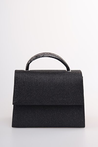 weem bag Ηλύσαρα EB0253 |   Κομψή τσάντα Portfolio με ριγέ πέτρινη λαβή