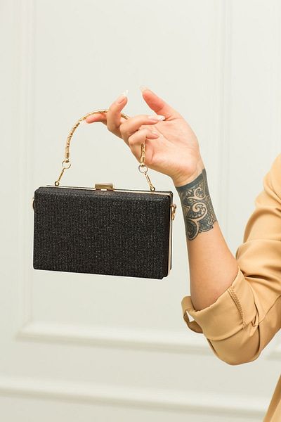weem bag Geantă pentru rochie de seară Weembag 107 cu dungi Çupra Canel |   Design modern în dungi