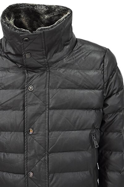 DYNAMO Чоловіча спортивна куртка зі штучної шкіри M1211 BGL-ST04016