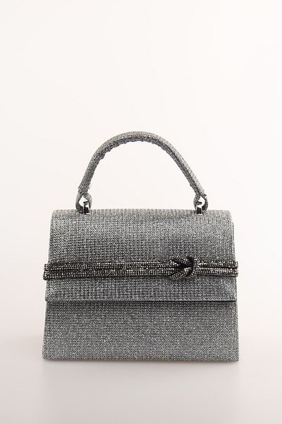 weem bag Γυναικεία τσάντα Weembag Ριγέ Χουπάρα με λαβή κόμπο Venezia