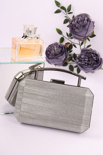 weem bag Τσάντα βραδινού φορέματος Weembag 710 Cinderella με σιδερένια λαβή |   Τσάντα με πολυτελή εμφάνιση