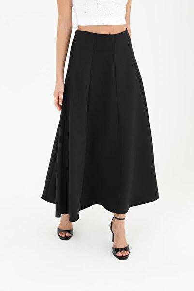 Puane Γυναικεία φούστα με λεπτομέρεια με ραφές 18202