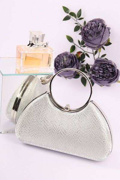 weem bag Τσάντα βραδινού φορέματος Weembag 712 Honeycomb με στρογγυλή λαβή |   Κομψή επιλογή για ειδικές περιστάσεις