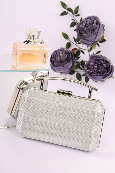 weem bag Τσάντα βραδινού φορέματος Weembag 710 Cinderella με σιδερένια λαβή |   Τσάντα με πολυτελή εμφάνιση