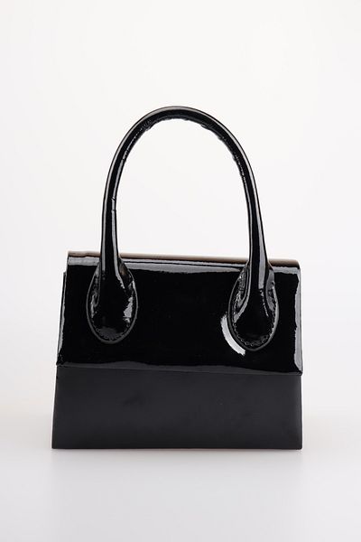 weem bag Дамска чанта Weembag Palermo от лачена кожа с една дръжка