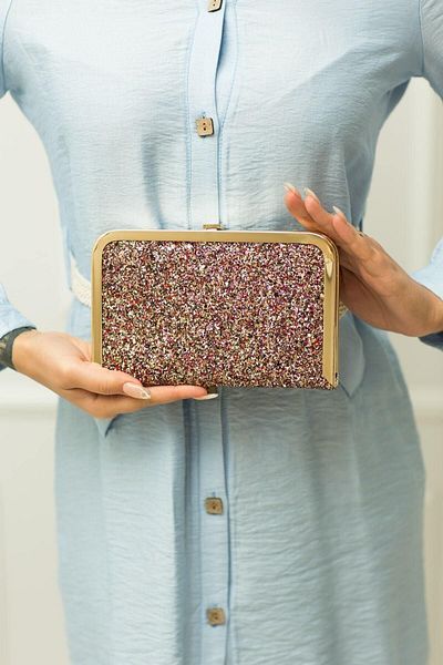 weem bag Geantă pentru rochie de seară cu carte mică Weembag 121 Paiete |   Geantă de carte strălucitoare și elegantă