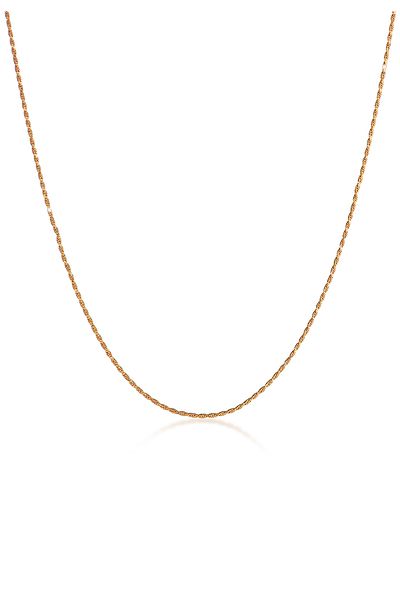 ELLI Necklace Ladies Cord Necklace Twisted Fine Basic Trend In 925 Sterling Silver
