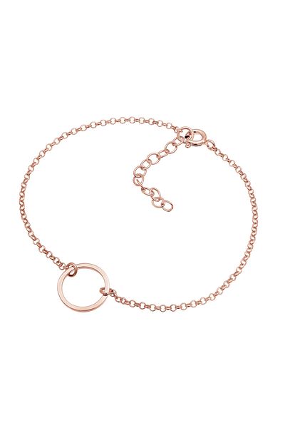 ELLI Basic-Kreisarmband aus 925er-Sterlingsilber für Damen