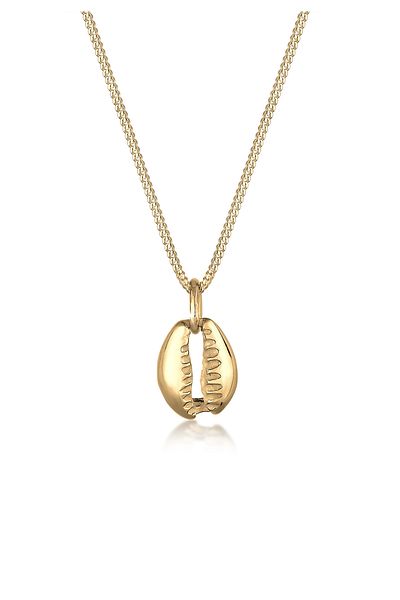 ELLI Necklace Shell Pendant Maritime In 925 Sterling Silver
