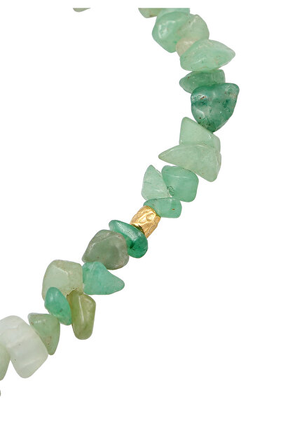 ELLI Brățară PREMIUM Brățară de damă cu pietre naturale elegante cu aventurină din argint 925 g