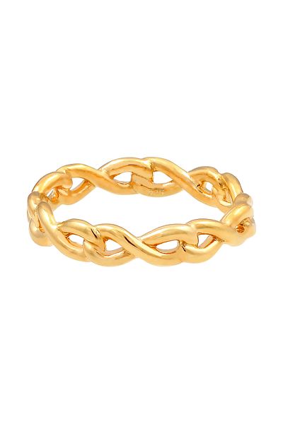 ELLI Ring Infinity Timeless Symbol In 925 Sterling Silver