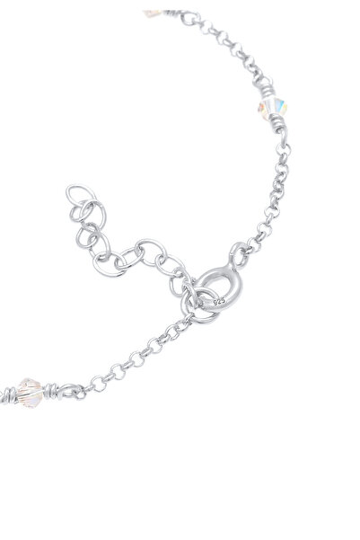 ELLI Dámský náramek s třpytivými krystaly ze sterlingového stříbra 925