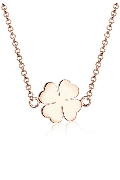 ELLI Colier pentru femei - Talisman din argint 925 Clover Lucky