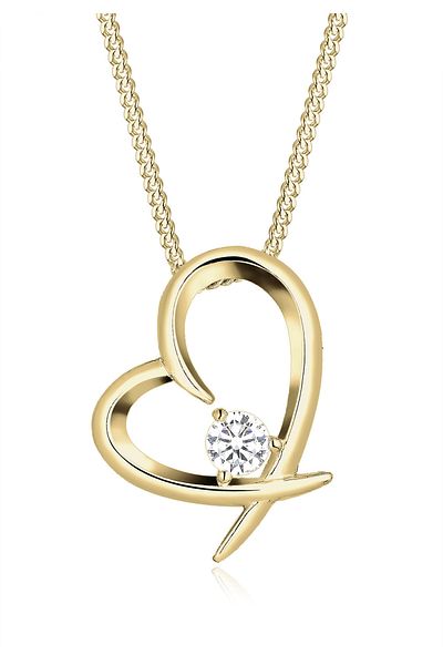ELLI Necklace Necklace Necklace Zirconia 925 Sterling Silver