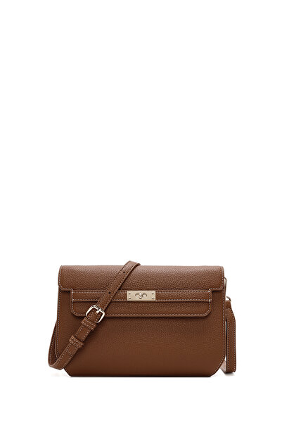 Derimod Women's Tan Long Strap Crossbody Bag 24Wbd2830Ft