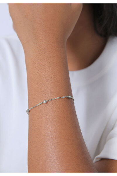 ELLI Dámský náramek Balls Basic ze sterlingového stříbra 925