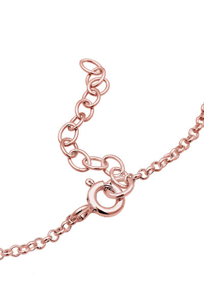 ELLI Dámský náramek s destičkami a krystaly ze sterlingového stříbra 925