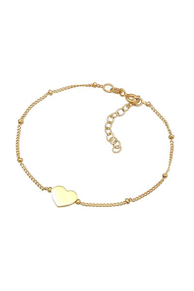 ELLI Bracelet Ladies Heart Symbol Love Balls In 925 Sterling Silver
