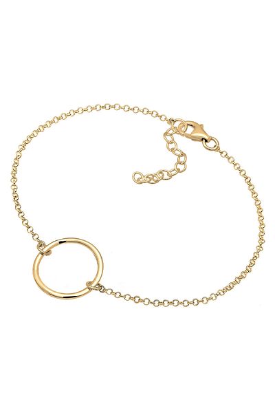 ELLI Bracelet Ladies Circle In 925 Sterling Silver