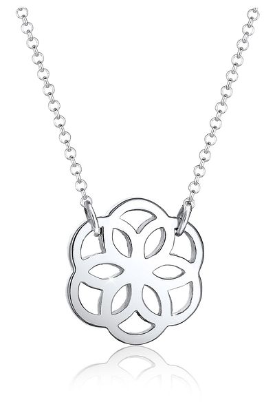 ELLI Colier flori din argint 925