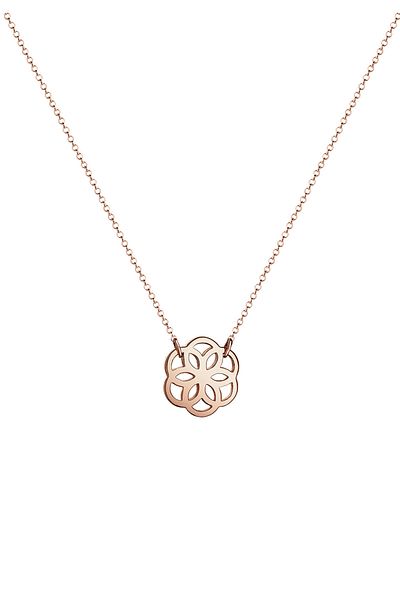 ELLI Colier din argint 925 - design cu flori