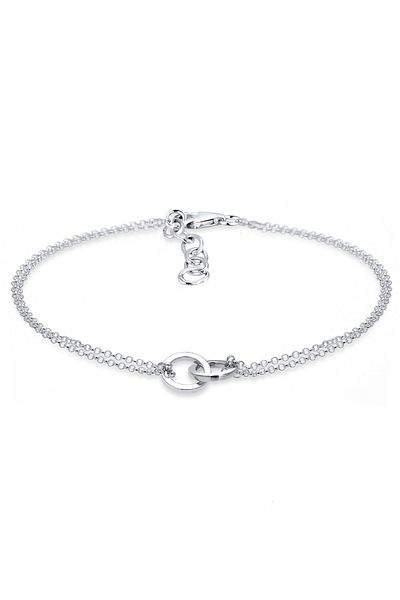 ELLI Bratara Dama Circle Geo Minimal In Argint Sterling 925