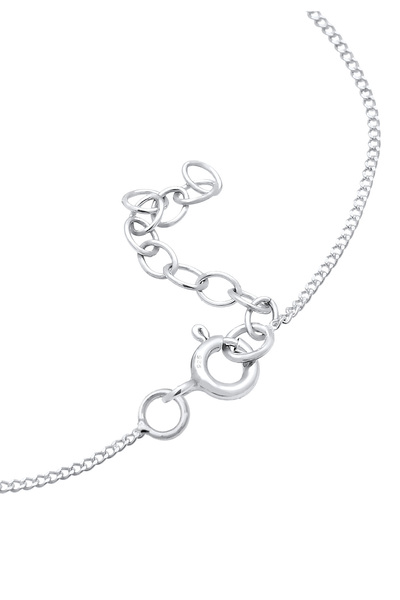 ELLI Náramek s usměvavou tváří, roztomilý, základní, stříbro 925