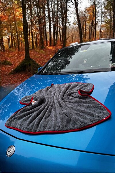 Fine Clean (60X90 CM) Premium Çift Taraflı 600 Gsm Mikrofiber Lüks Oto Yıkama Kurulama, Araba Bezi 1 Adet