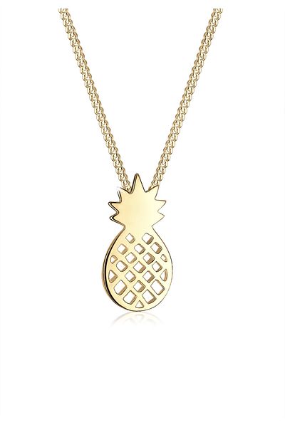 ELLI Necklace Pineapple 925 Sterling Silver