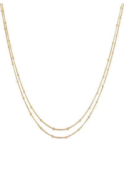 ELLI Necklace Ladies Layer Basic Fine In 925 Sterling Silver
