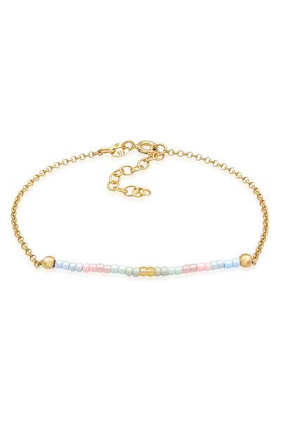 ELLI Bracelet Ladies Beads Pastel In 925 Sterling Silver