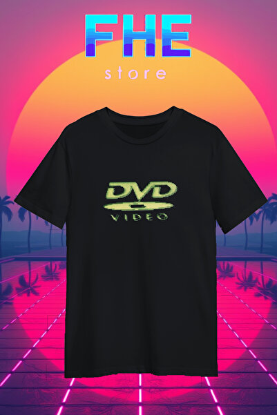 Valens DVD Y2K Baskılı Tshirt