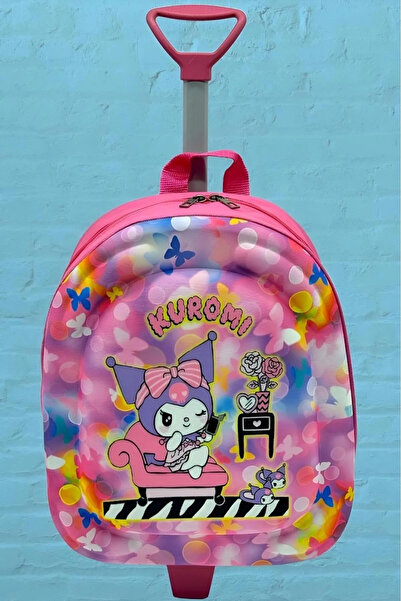 bundle island Rucsac pentru copii cu racletă cu figură Kuromi (Potrivit pentr...