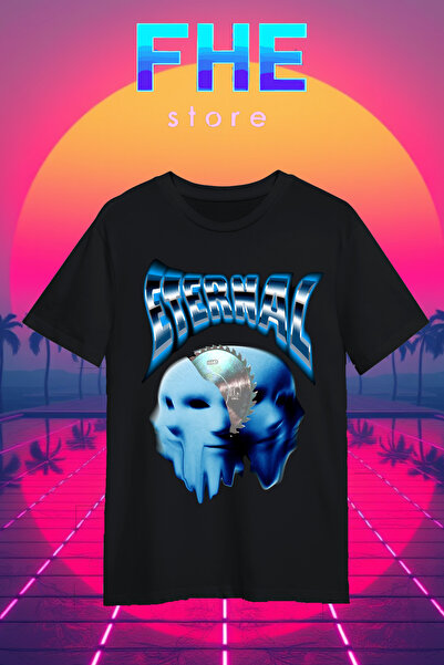 valens design Tricou cu imprimeu ETERNAL Y2K