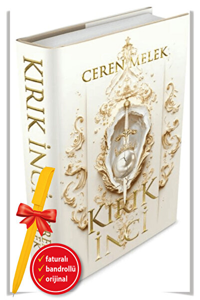 İndigo Kitap Alfa Kalem+Kırık İnci (CİLTLİ) -(Ceren Melek)-YENİ-Edebiyat / Ro...