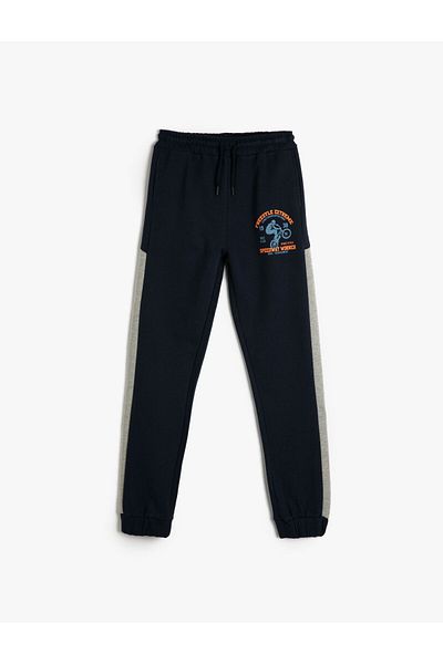 Koton 4wkb40055tk Boy's Tracksuit Bottom Navy Blue