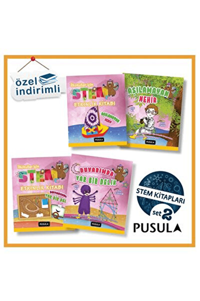 Pusula Yayıncılık Stem Set for Primary Schools 2 / Ayşe Nil / Compass Publish...
