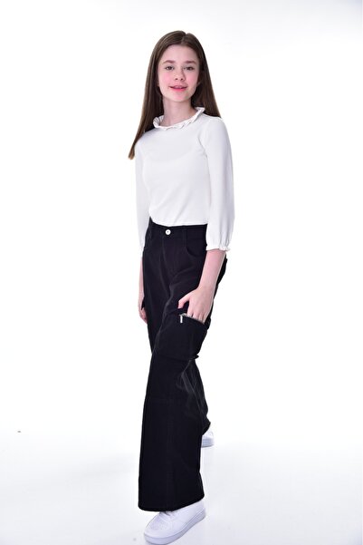 Pantulux Devojčine 100% pamuk torbe sa Kargo džep parom farmerki