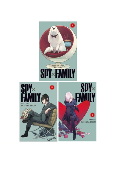 Gerekli Şeyler Yayıncılık Spy X Family 4-5-6 Manga Seti