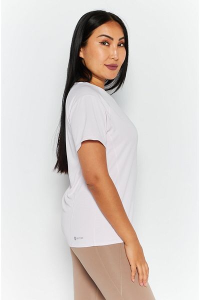 French Connection Women Sportswear Fit Training Top, Pink