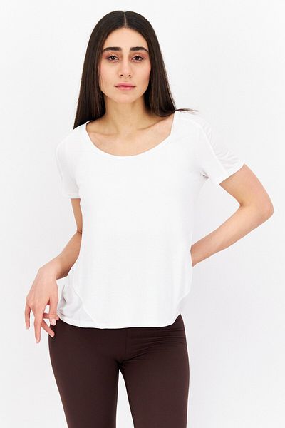 511 Tactical Women Sportswear Fit Short Sleeves Training Top, White