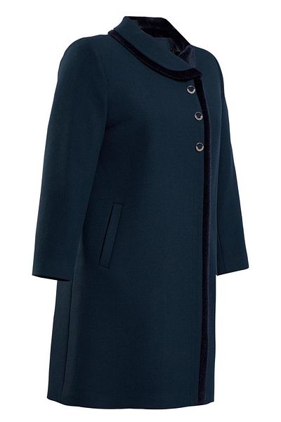 Alvina 90460 Μοντέλο Παλτό Plus Size