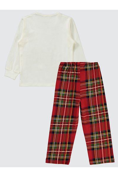 Civil Girls 2-5 Years Old Girl's Pajama Set - Ecru