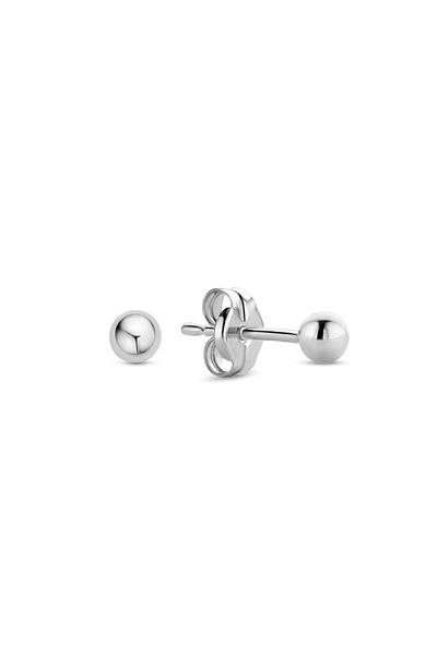 Isabel Bernard Saint Germain Nadie 14 Karat Weißgold Ohrstecker Mit Kugel Ib360275