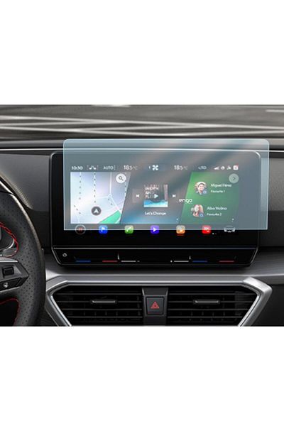 Engo Seat Leon Fr Matte Screen Protector 10 Inch Multimedia Transparent