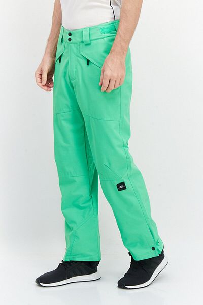O'Neill Men Regular Fit Brand Logo Snow Pants, Green