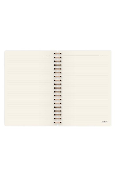 Le Color Marble Spiralli Defter Çizgili Dream 17x24 cm