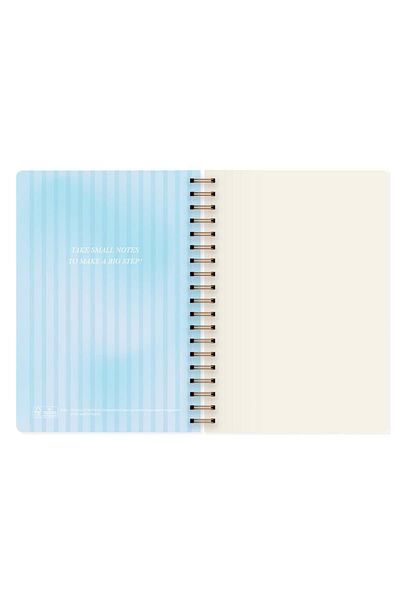 Le Color Utopia Spiral Notebook Plain Pelican 17X24 cm