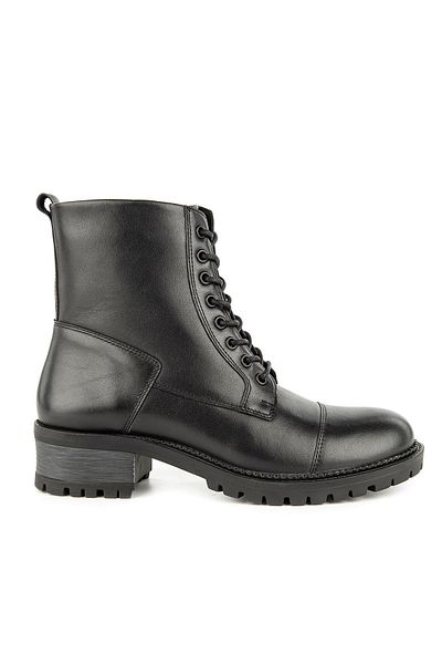 Muya Alpina 6 - Genuine Leather Women's Boots with Anatomical Sole and Heels