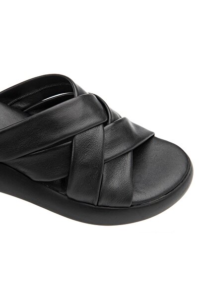 Hush Puppies Genuine Leather Atata Anatomical Women's Slippers